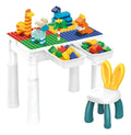 2-in-1 Creative Building Blocks Table (102 Pcs)
